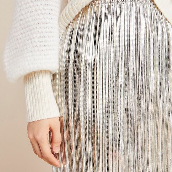 New Abnthropologie ikola Midi Skirt - Picture 2 of 4